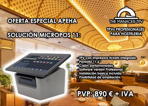 Renovación del Convenio entre The Manager TPV y APEHA