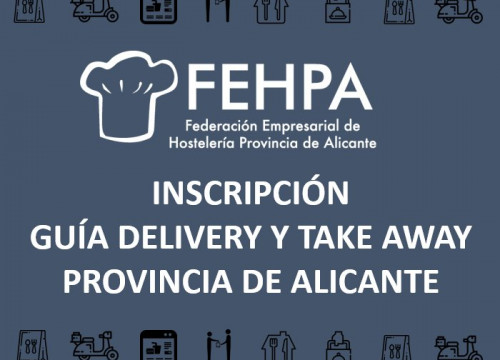Inscripción Guía Delivery y Take Away