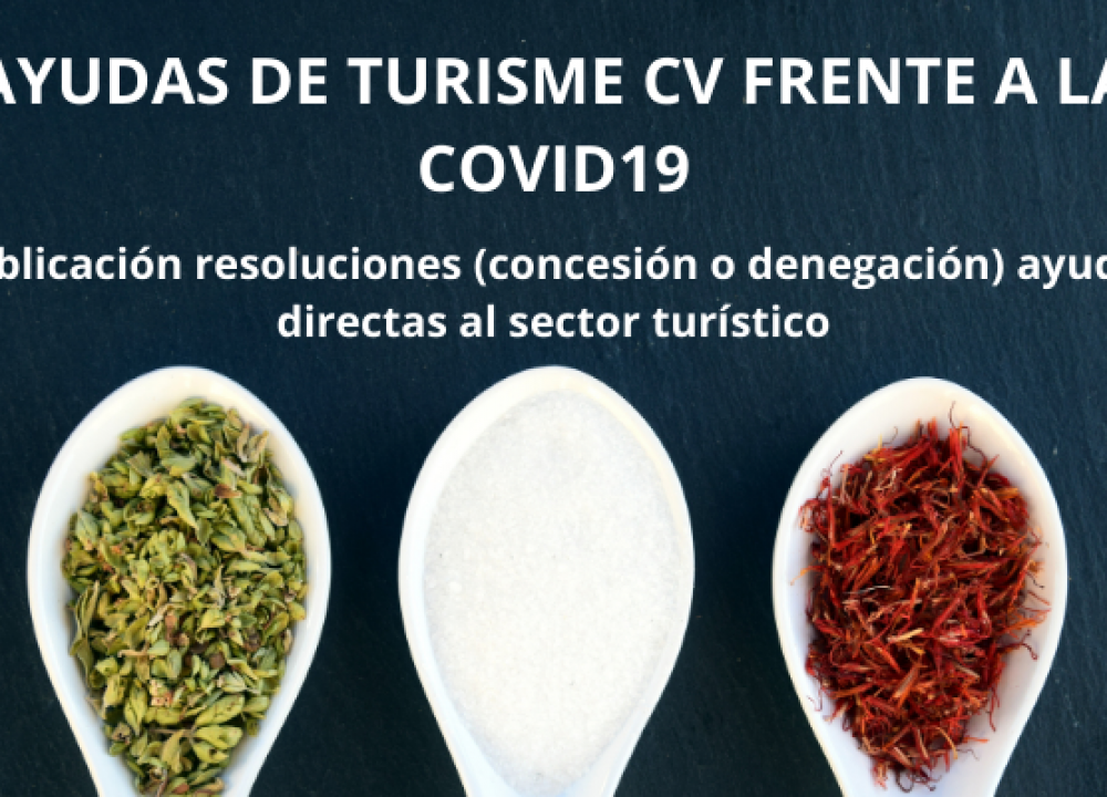 Publicación resoluciones (concesión o denegación) ayudas directas al sector turístico convocatoria 2021