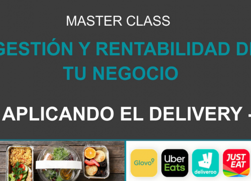 MASTER CLASS GESTIÓN Y RENTABILIDAD DE TU NEGOCIO