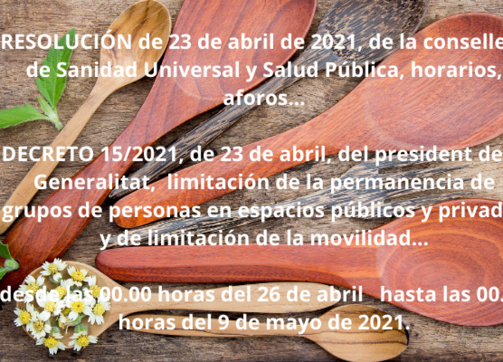 Decreto y Resolución 23 de abril