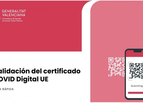 SANIDAD: APP comprobación pasaporte Covid G.Valenciana