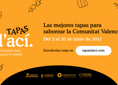 TAPAS D'ACÍ: LA NUEVA RUTA DE TAPAS DE LA COMUNIDAD VALENCIANA