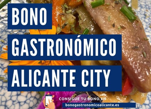 Bono gastronómico 2022 Ayuntamiento de Alicante