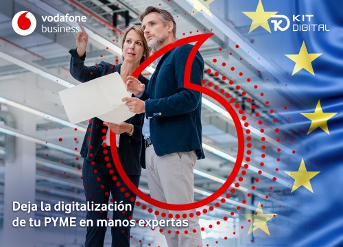 ¿Eres hostelero y has recibido ayuda de los Fondos Europeos? Vodafone es tu partner perfecto.