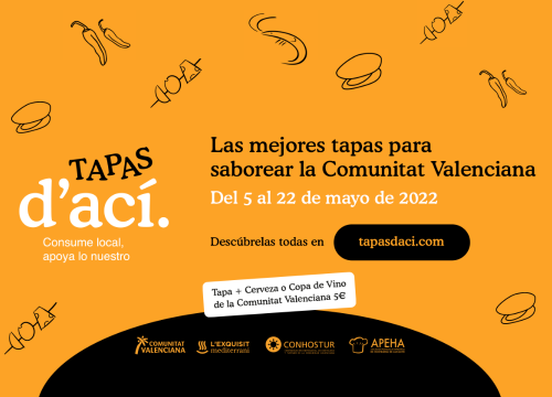 VUELVE TAPAS D’ACÍ: TAPAS CON NUESTROS MEJORES PRODUCTOS