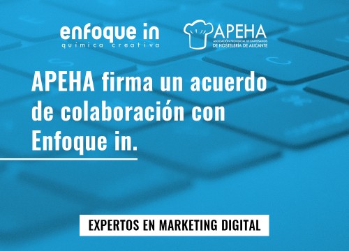 APEHA firma un acuerdo de colaboración con Enfoque in.