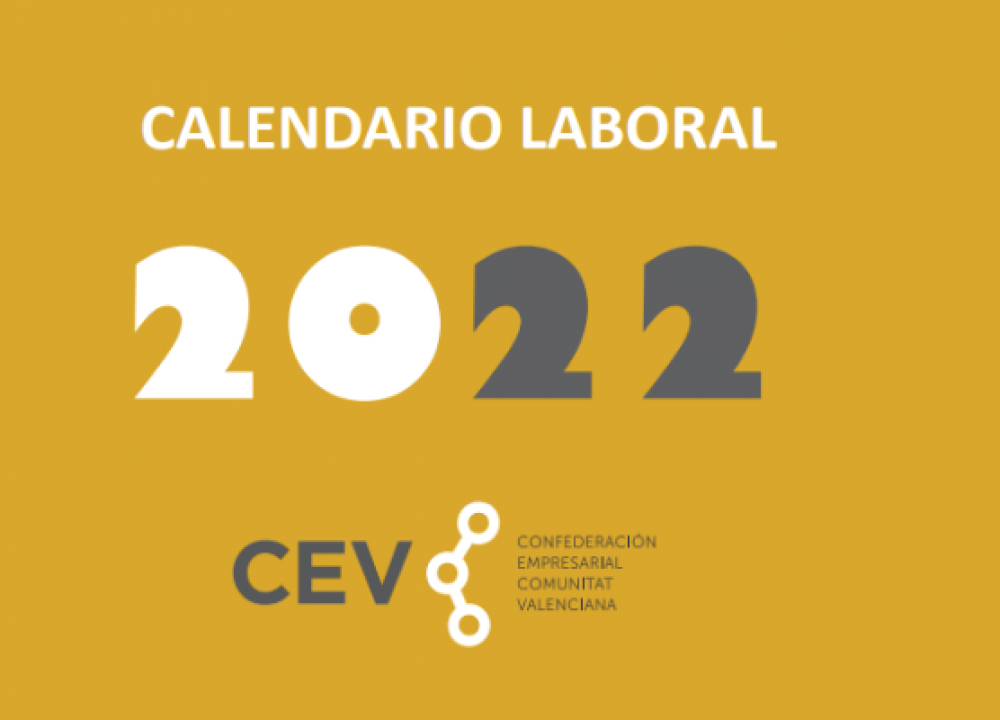 CEV: Calendario Laboral 2022