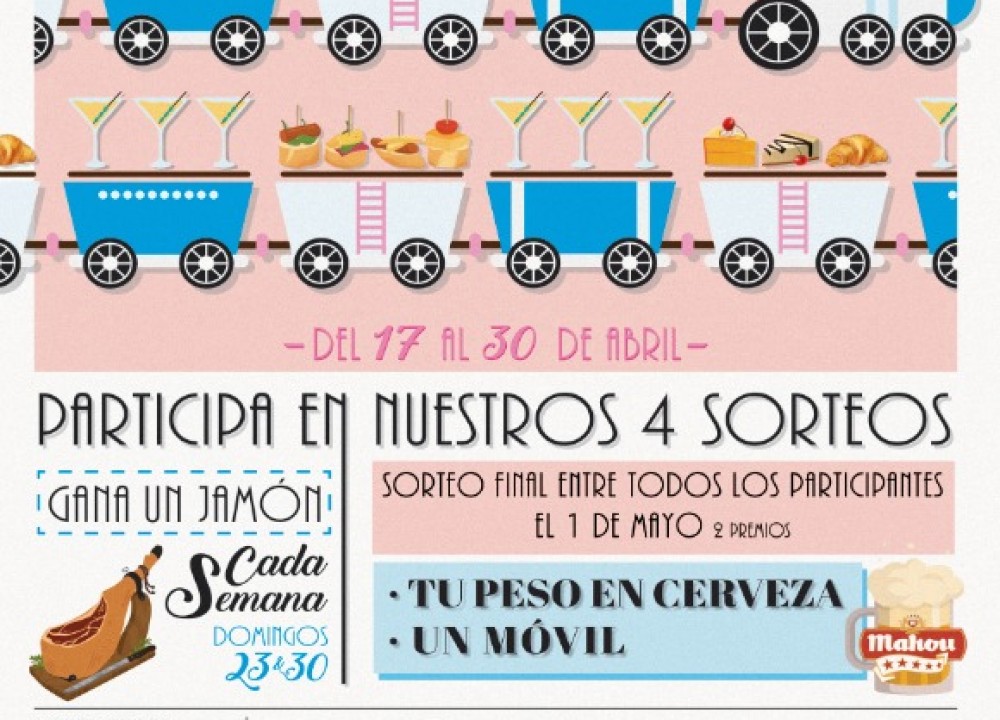 AEHTC: ¡A TODO TREN¡ - Tapas, dulces y tardeo