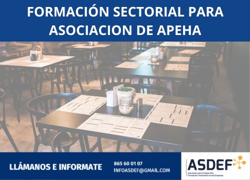 Formación Sectorial para Asociados de APEHA