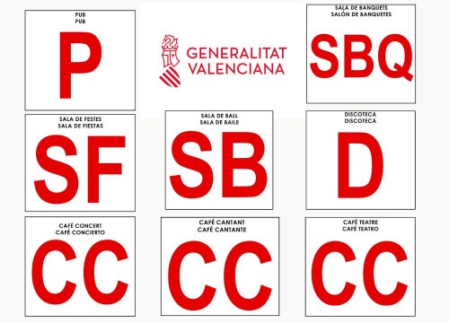 Obligación carteles informativos Locales de ocio y Salones de BANQUETES