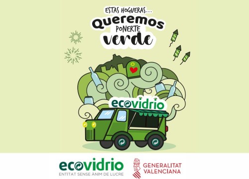 ECOVIDRIO: Estas Hogueras queremos ponerte verde