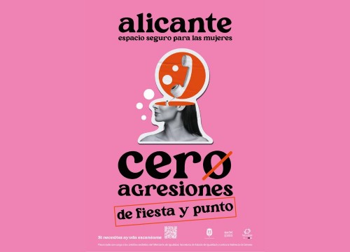 Ayto. Alicante: Campaña Cero agresiones. De fiesta y punto
