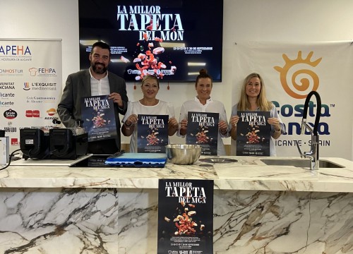 COMIENZAN LOS SHOWCOOKING DE ‘LA MILLOR TAPETA DEL MON’ EN EL CERCA DEL MERCADO DE ALICANTE