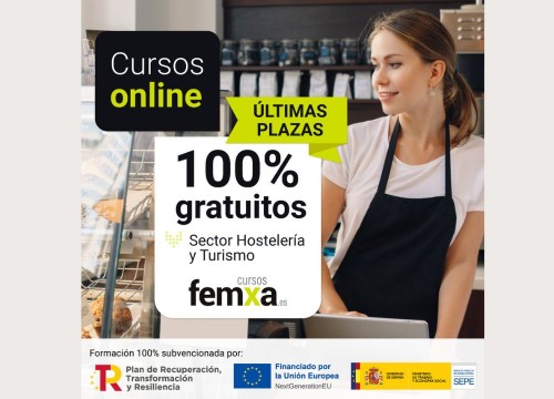 CURSOS ONLINE Y GRATUITOS DE HOSTELERÍA CON INICIOS EN SEPTIEMBRE