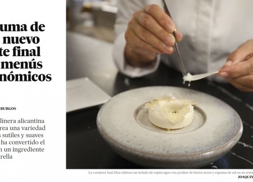 La espuma de sal marina de Bras del Port se cuela en la cocina de grandes chefs