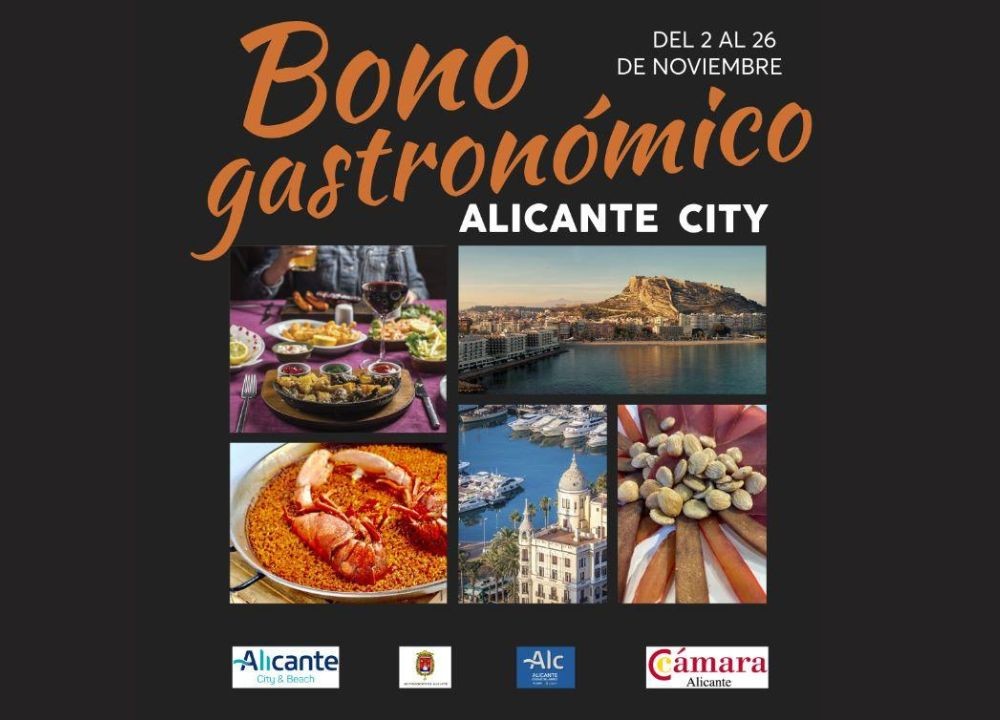 Bono gastronómico 2023 Ayuntamiento de Alicante
