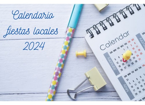 Resolución Calendario Fiestas Locales, retribuidas y no recuperables, 2024