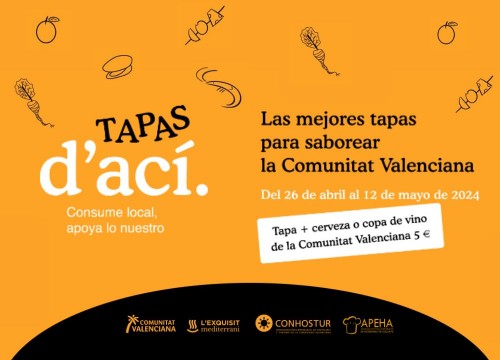 INSCRIPCION TAPAS D'ACÍ - DEL 26 DE ABRIL AL 12 DE MAYO 2024