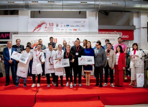 AEHTMA: Dénia corona al ganador del XII Concurso Internacional de Cocina Creativa de la Gamba Roja