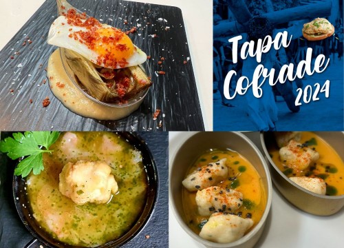Lágrima sobre parmentier de alcachofa, Ñoquis de bacalao y Rape en salsa marinera son las mejores tapas cofrades 2024 de Alicante