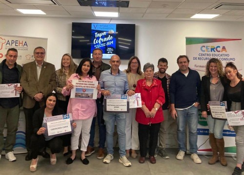 CERVECERÍA CARVI, GASTROBAR JORGE Y MERCA CENTRO BABEL GANAN LAS TAPAS COFRADE 2024