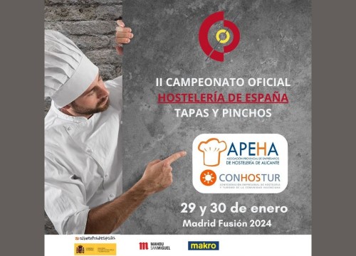 Madrid Fusión acoge el II Campeonato Oficial Hostelería de España - Tapas y Pinchos