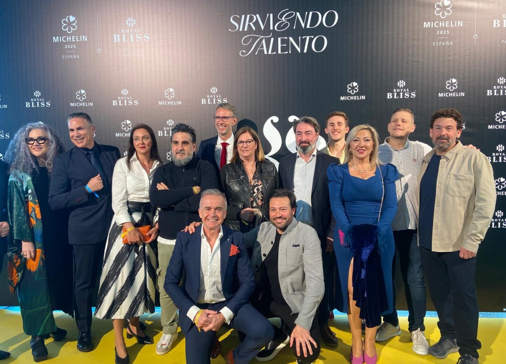 Gala Royal Bliiss de los Restaurantes recomendados por la Guía Michelin