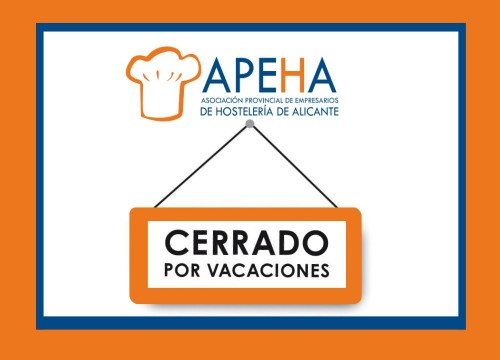 APEHA permanecerá cerrada, del 4 al 22 de agosto