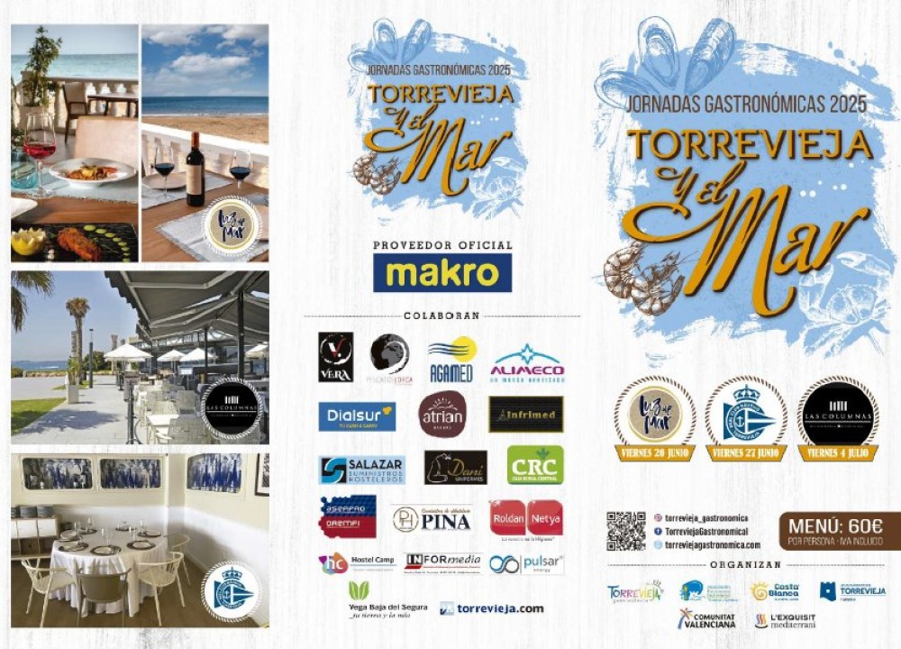 AEHTC: Presentación oficial de las Jornadas Gastronómicas “Torrevieja y el Mar” 2025
