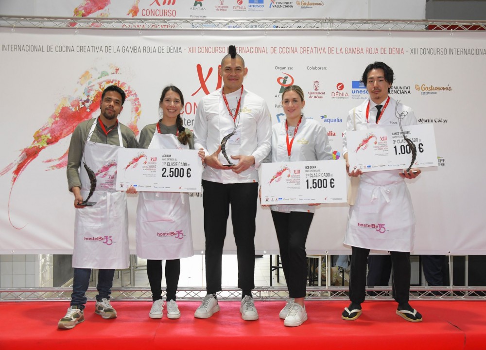 AEHTMA: El Concurso Internacional de Cocina Creativa de la Gamba Roja de Dénia corona a su ganadora de 2025