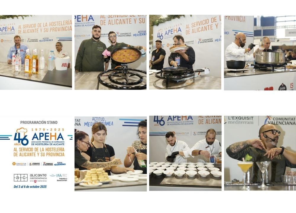 SEGUNDO DÍA DE ALICANTE GASTRONÓMICA EN EL STAND DE APEHA