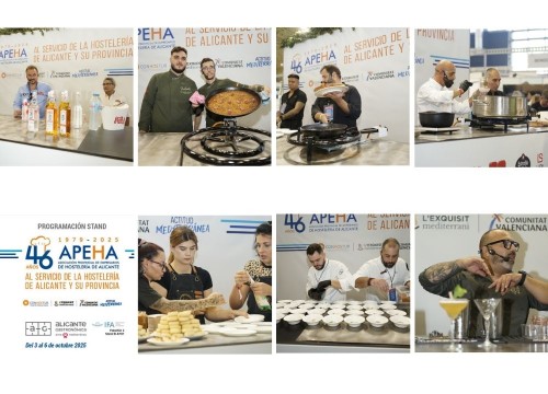 SEGUNDO DÍA DE ALICANTE GASTRONÓMICA EN EL STAND DE APEHA