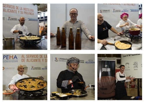 PRIMER DÍA DE ALICANTE GASTRONÓMICA EN EL STAND DE APEHA