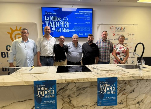 TERCER DIA DE LA III EDICION DE ‘LA MILLOR TAPETA DEL MON’ CON EL RESTAURANTE CASSANA DE CASTALLA